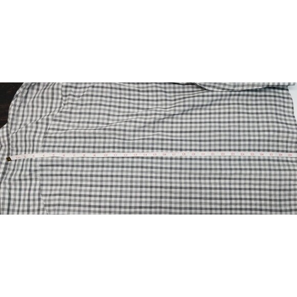 Levi Strauss Mens Large Gray Plaid Pearl Snap Button Shirt Western Cowboy Comfy - Picture 13 of 14
